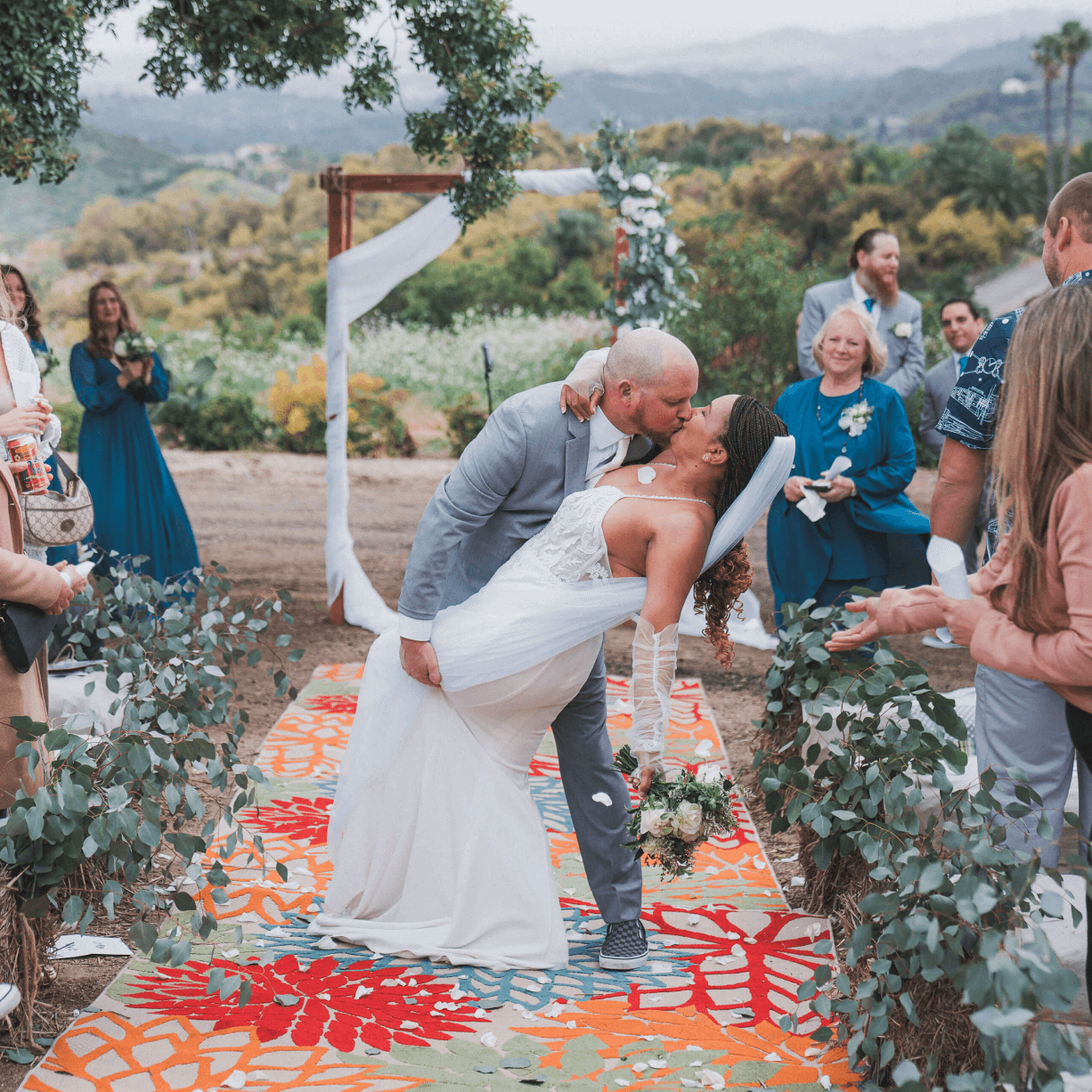 Jess & Dave's Star Wars Wedding - Say I do moment