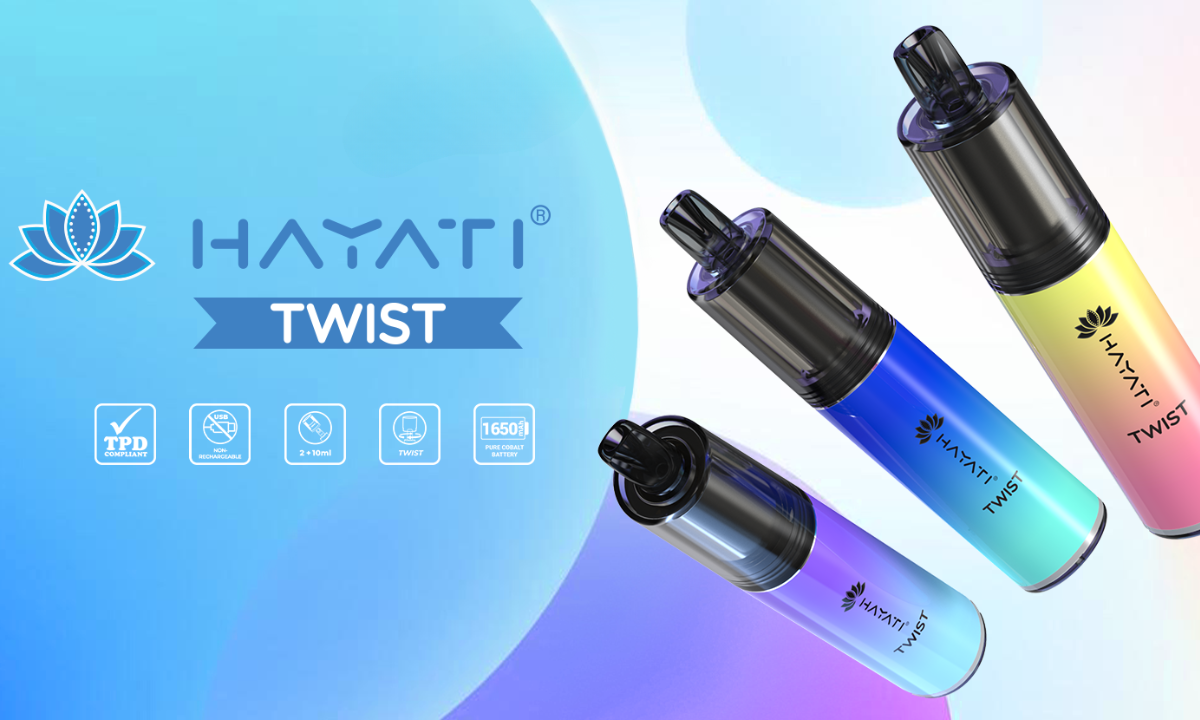 Hayati Twist 5000+ Disposable Pod Kit