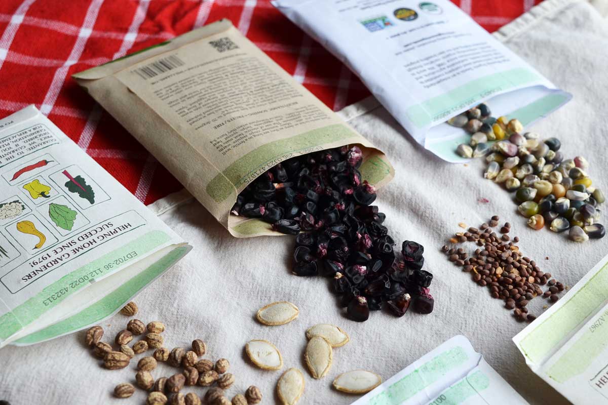 heirloom seeds for gardeners