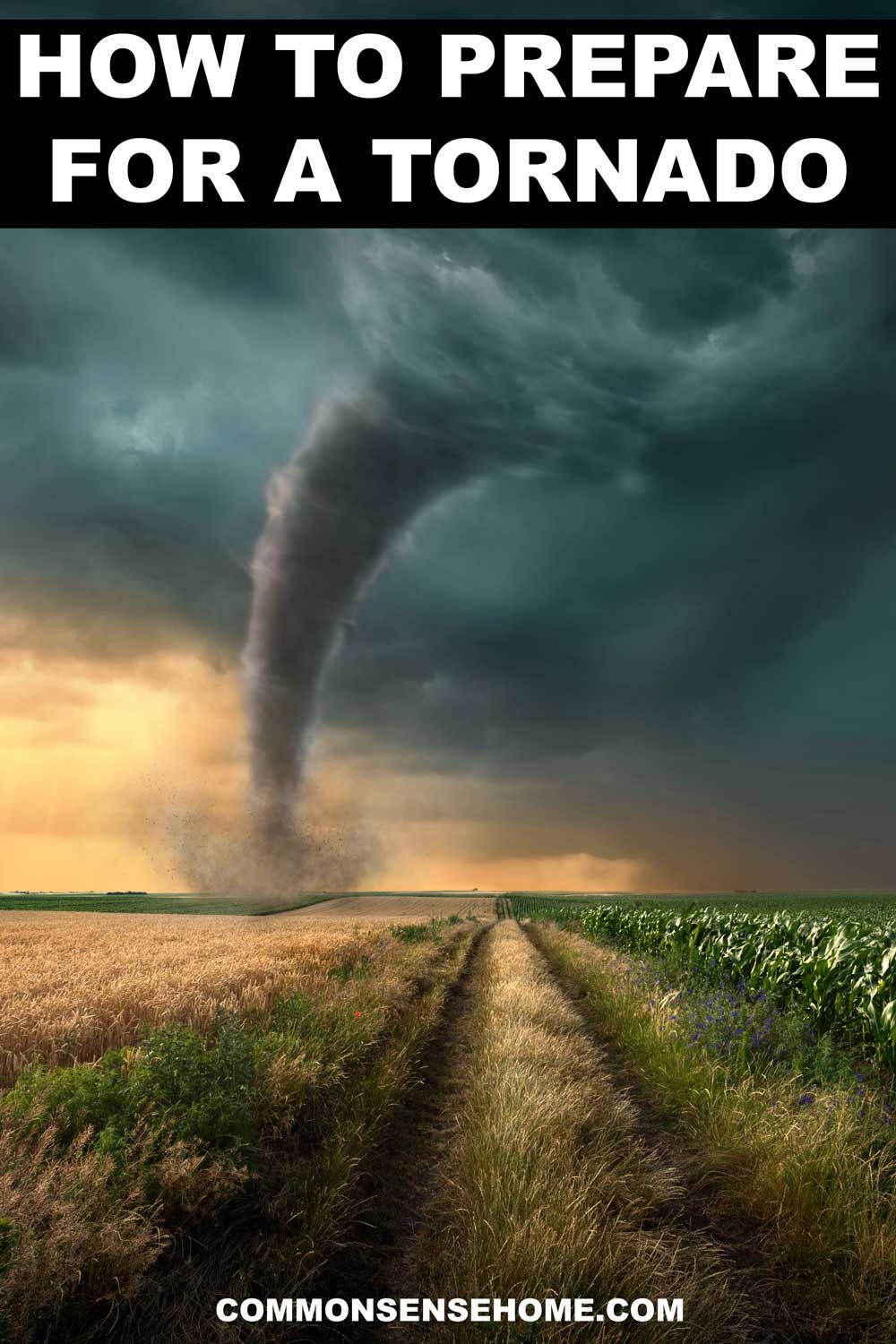 how to prepare for a tornado