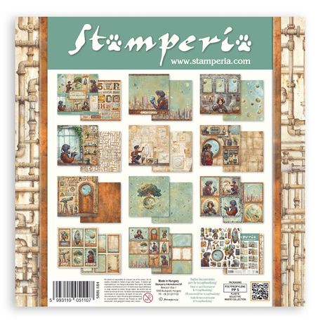 Stamperia Double-Sided Paper Pad 12x12 - A New Beginning