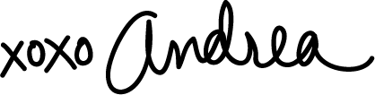 XOXO ANDREA