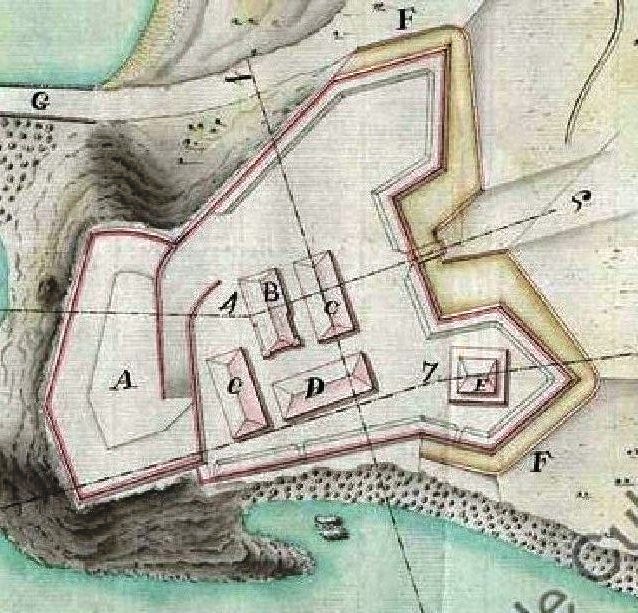 Detalle de los barracones Detalle de los barracones