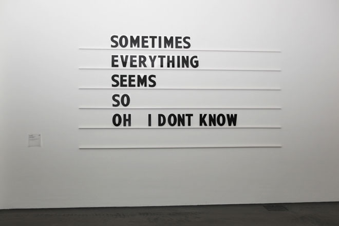 Mikko Kuorinki, Joe Brainard: Poem