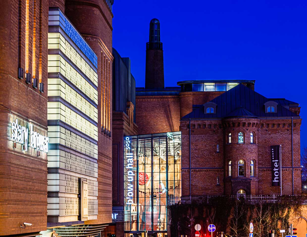 El Hotel Blow-up Hall 5050 está situado en el edificio de la antigua fábrica de cerveza Stary de Poznan / © Foto: Georg Berg