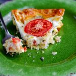 Crustless Caprese Quiche: A crustless, low-carb quiche bursting with flavorful basil, creamy mozzarella, and juicy tomatoes.