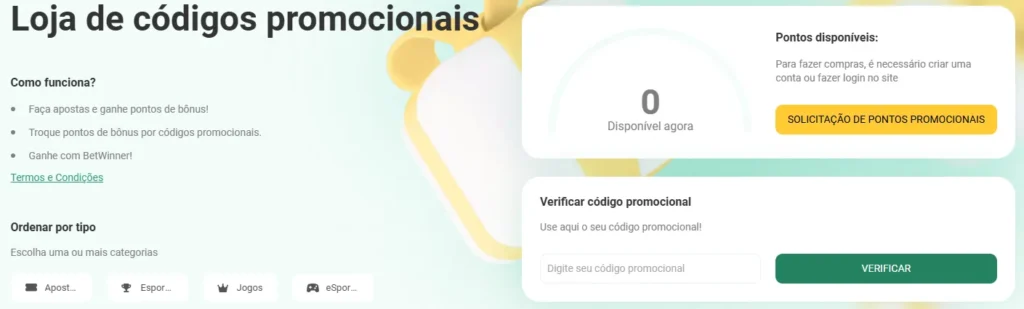 Código Promocional Brazil
