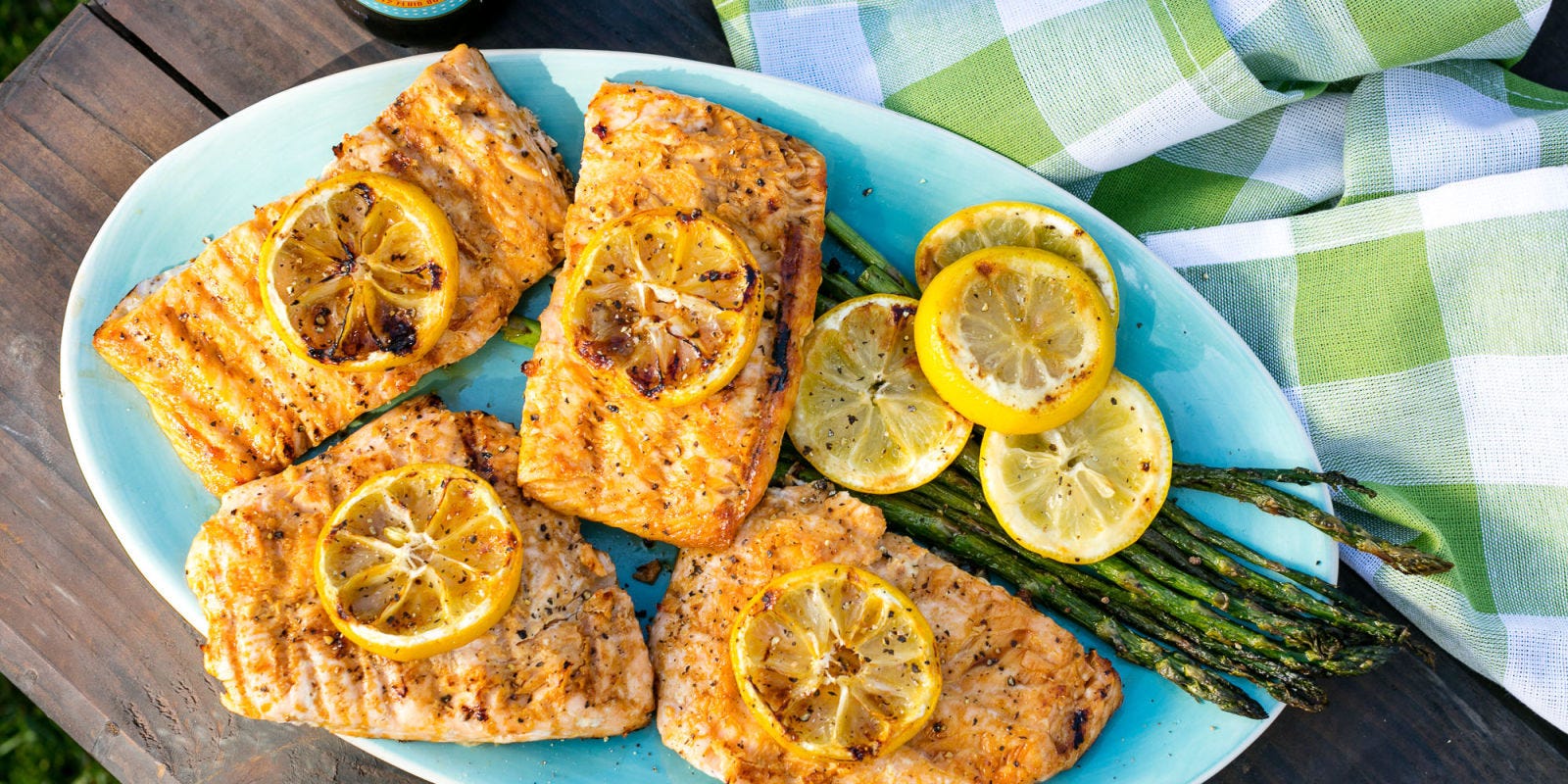 Lemony Grilled Salmon Recipe