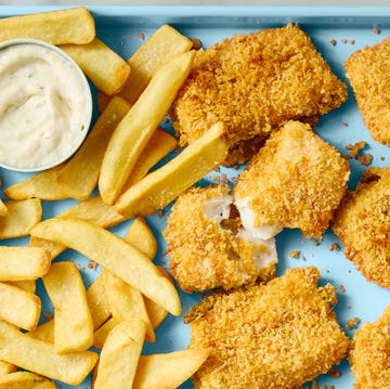 Sheet-Pan Fish & Chips sheet pan fish and chips
