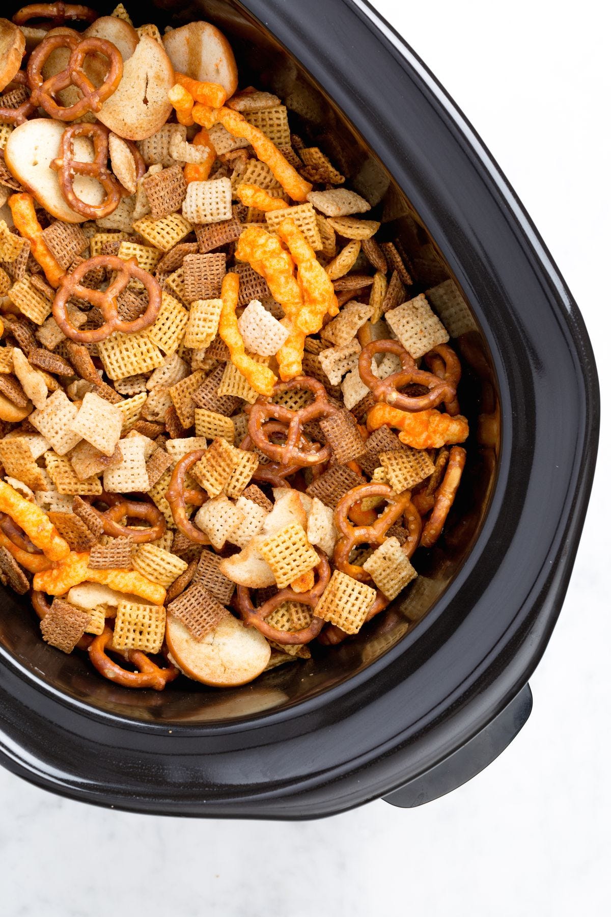 slow cooker chex mix