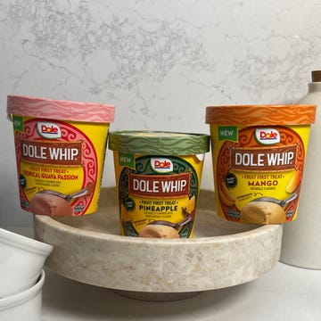 display of dole whip products and ceramic containers display of dole whip products and ceramic containers