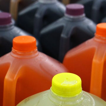 Gallon bottles of juice Gallon bottles of juice