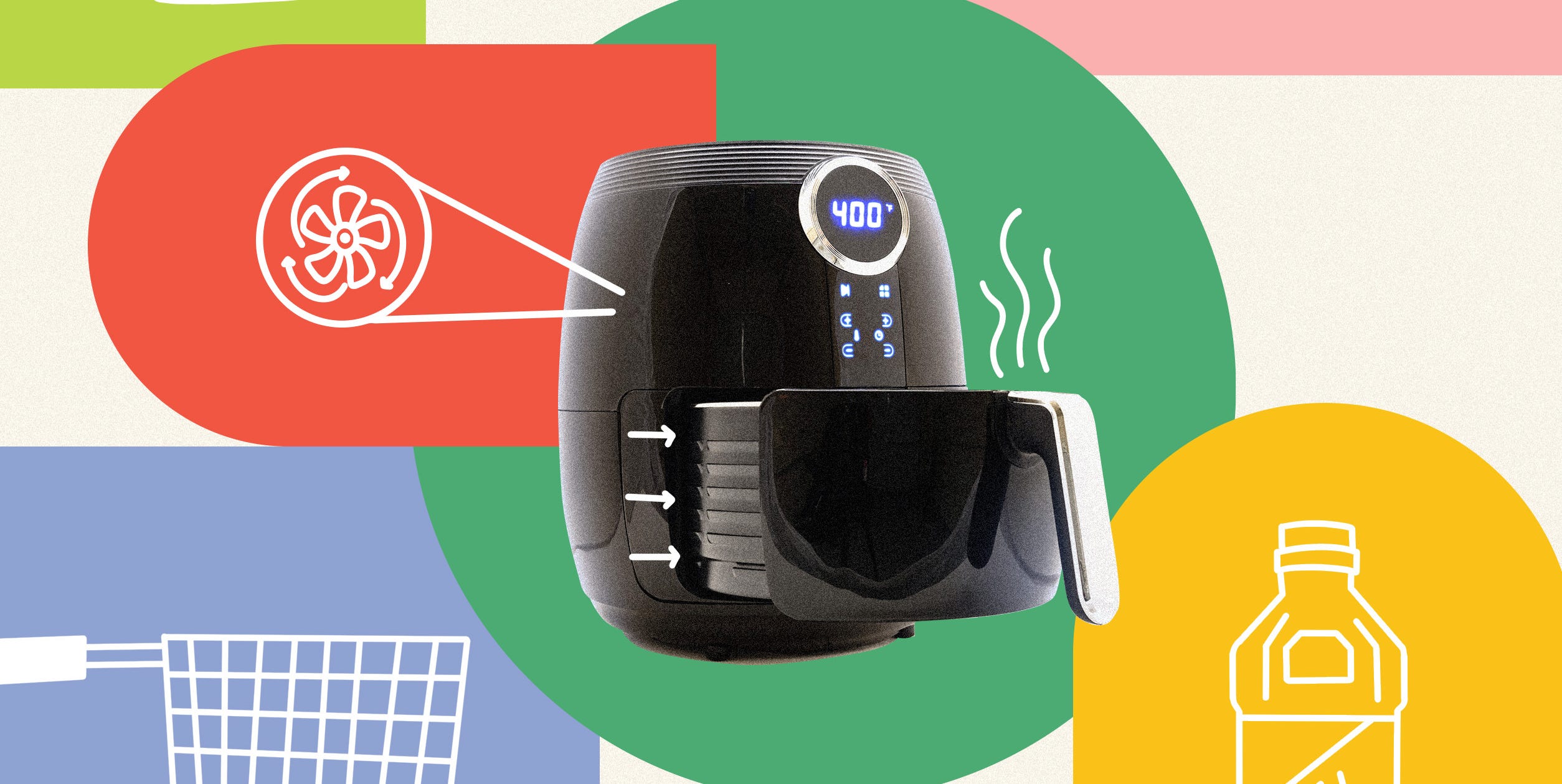 illustration of air fryer illustration of air fryer