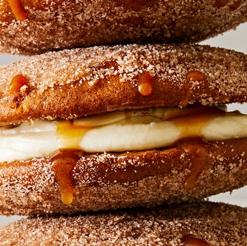 Apple Cider Whoopie Pies apple cider whoopie pies with salted caramel