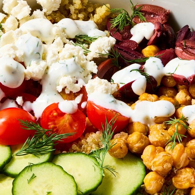 Mediterranean Chickpea Protein Bowls mediterranean chickpea protein bowls