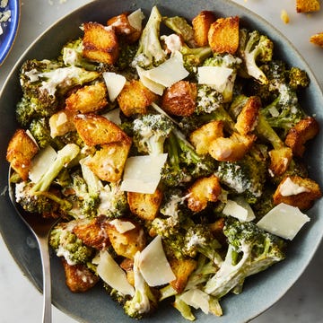 Broccoli caesar salad broccoli caesar salad