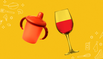 sippy cup and wine cheers gif sippy cup and wine cheers gif