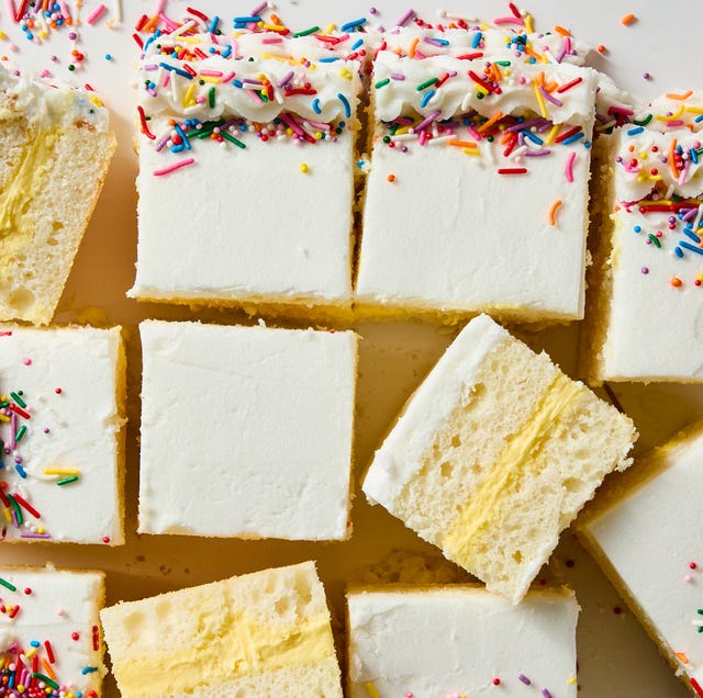 Copycat costco sheet cake copycat costco sheet cake filled with vanilla cheesecake mousse and decorated with sprinkles