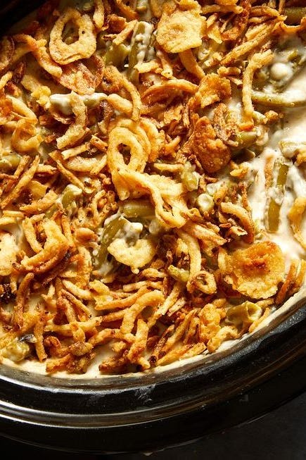 Crockpot Green Bean Casserole crockpot green bean casserole