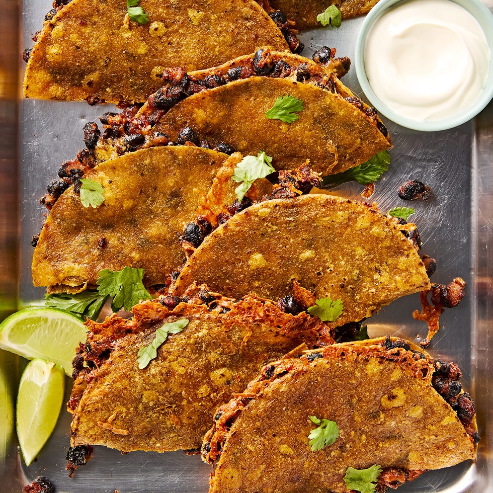 Crispy sheet pan black bean tacos crispy sheet pan black bean tacos on a sheet pan