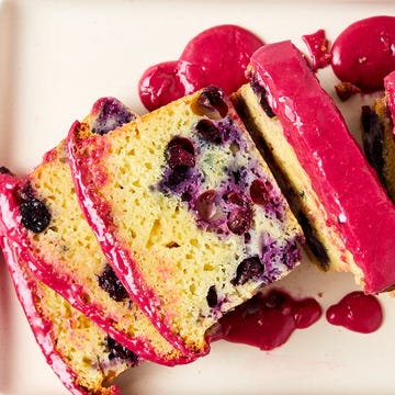 Lemon Blueberry Bread - Delish.com lemon blueberry bread