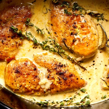 Slow-Cooker Creamy Lemon Herb Chicken slowcooker creamy lemon herb chicken