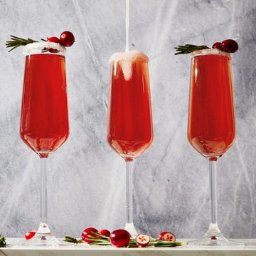 Cranberry Mimosas cranberry mimosas