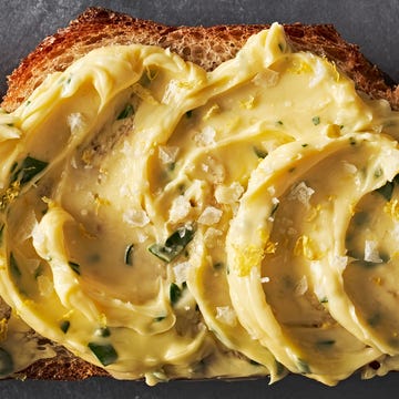 Garlic Butter garlic butter with lemon zest