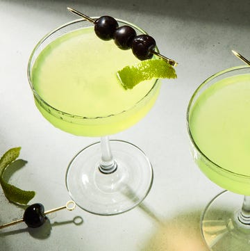 Last Word Cocktail last word cocktail with lime juice, maraschino liqueur, and green chartreuse