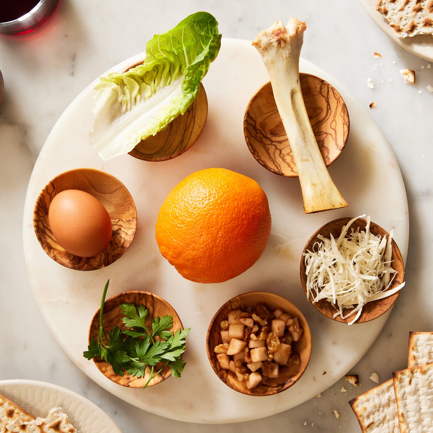 passover seder plate
