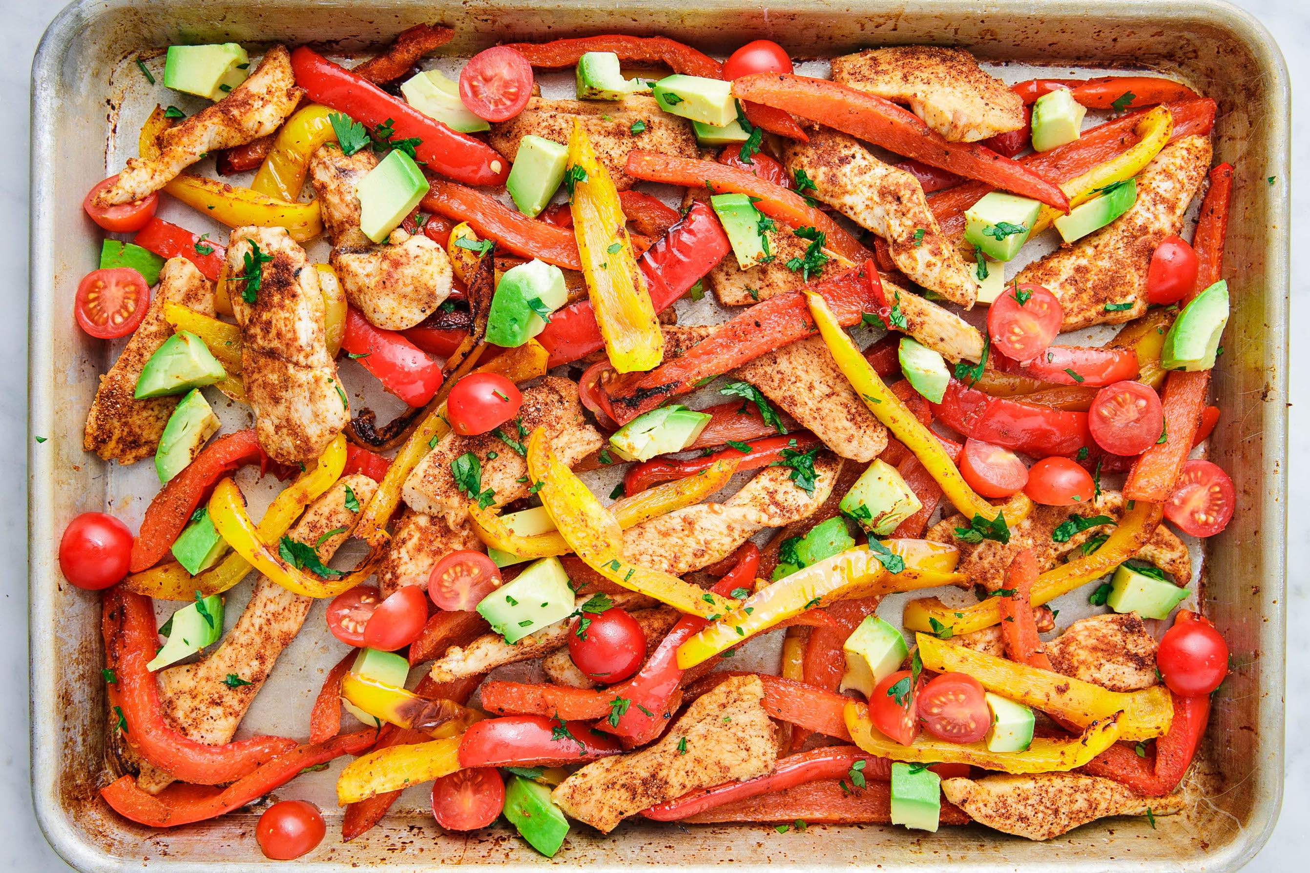 Sheet Pan Fajitas — Delish.com