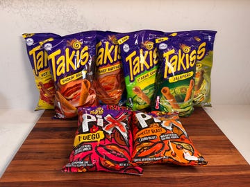 assortment of takis flavors on a counter assortment of takis flavors on a counter