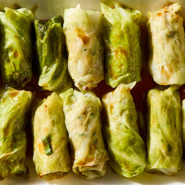cabbage dumplings filled with pork