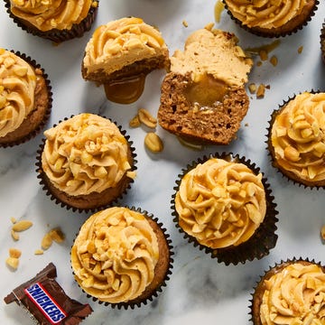 High Protein Snickers Cupcake high protein snickers cupcake