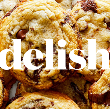 delish over some cookies in the background delish over some cookies in the background