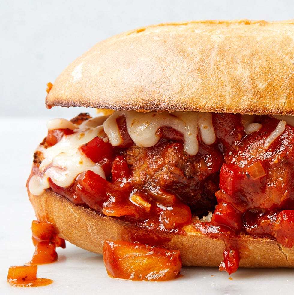 Sloppy Joe Meatball Bake sloppy joe meatball bake