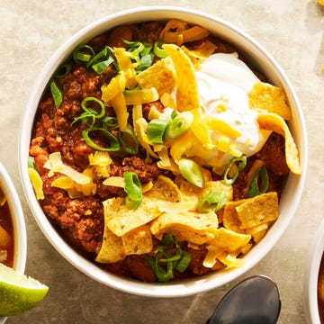 Slow-Cooker Beef Chili beef chili in a slow cooker