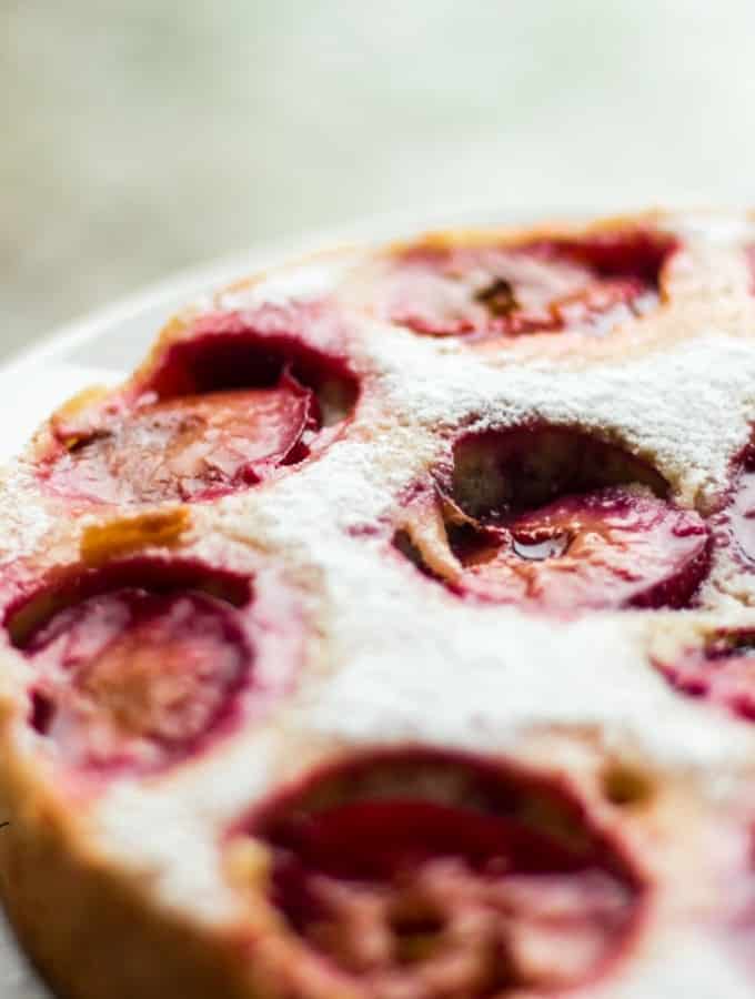 Spiced Plum Cake