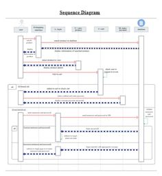 the sequence diagram is shown in blue and white