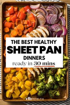 Healthy sheet pan recipes