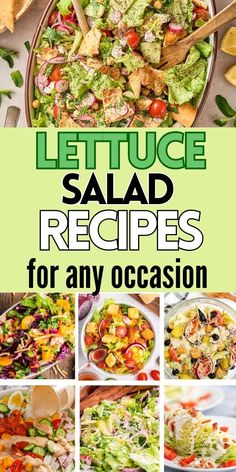 lettuce salad recipes for any occasion
