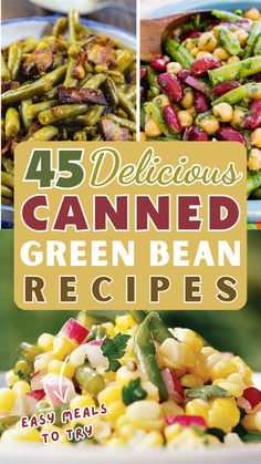 Canned Green Bean Recipes