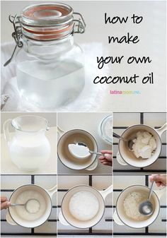 how to make your own coconut oil
