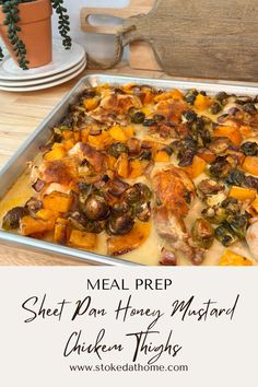 the meal is ready to be eaten in the oven, and it's ready to be eaten