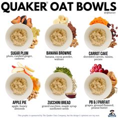 an image of different types of oat bowls