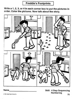 a comic strip showing how to use a vacuum for cleaning the house with dogs and cats