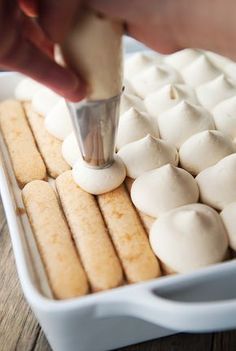 tiramisu recipe | use real butter Tiramisu Presentation Ideas, Different Tiramisu Flavors, Homemade Tiramisu Steps, Tiramisu Flavor Paste Baking, Tiramisu Ladyfingers Recipe, Making Tiramisu Dessert, Layered Tiramisu Steps, Tiramisu Presentation, Different Flavors Of Tiramisu