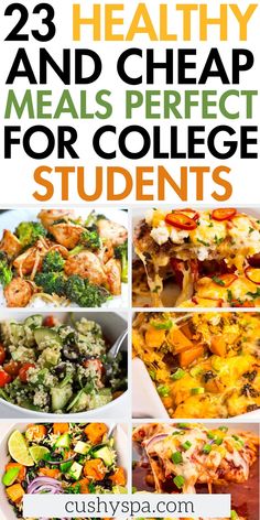 healthy and cheap meals perfect for college students