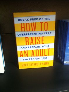 a book on how to raise an adult