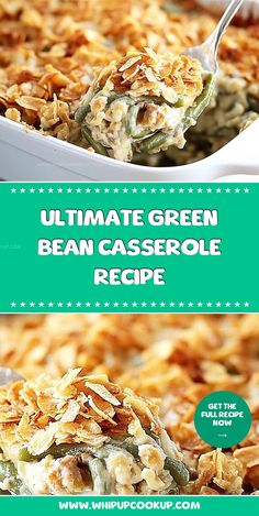 the ultimate green bean casserole recipe